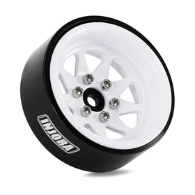 INJORA -4.05mm offset widens stance for improved stability on rough trails.