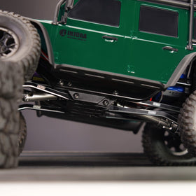Premium CNC parts kit for 1/18 crawler upgrades and durability.