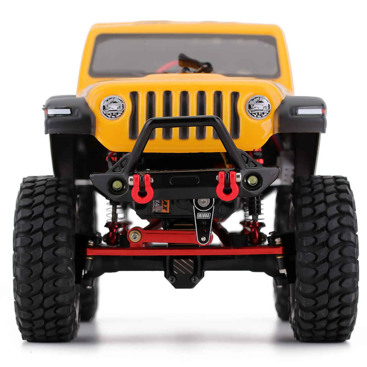 Grey INJORA upgrade kit for RC cars and small models.
