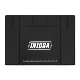 INJORA RC silicone pit mat rollable design keeps workspace tidy