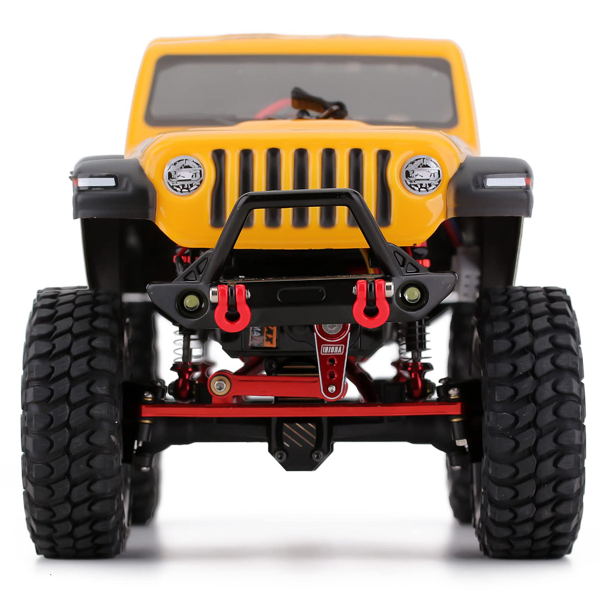 INJORA servo mount hardware ready for Axial SCX24 builds.