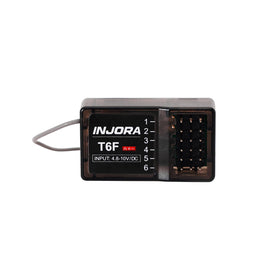 INJORA RC Transmitter side panel with accessible controls during sessions