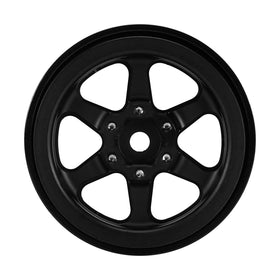 INJORA matte black finish upgrades appearance while concealing dirt during outdoor runs.
