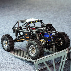 Lightweight nylon roll cage within INJORA shell for protection