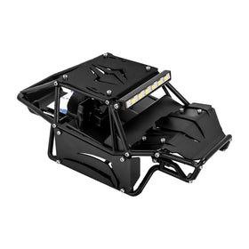 INJORA roof LED light enhances night-time scale details.