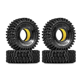 INJORA S5 tire 64mm outer diameter boosts grip on rough terrain.