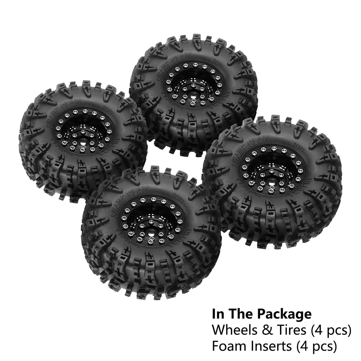 INJORA SCX24 compatibility offers precise steering on 1/24 scale adventures.