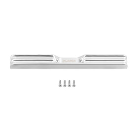 INJORA SCX30 K10 fitment chrome bumper for easy bolt-on upgrade.