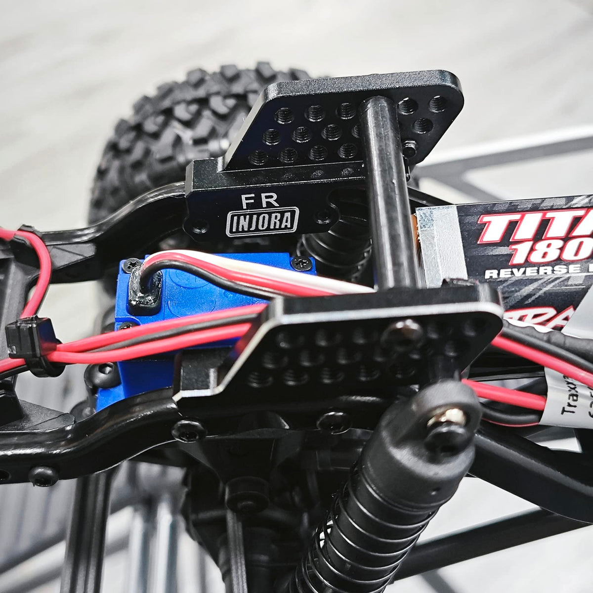Compatible with 1/18 TRX4M Defender; Bronco may require body cutting.