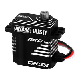 INJORA coreless motor provides fast response and efficiency.