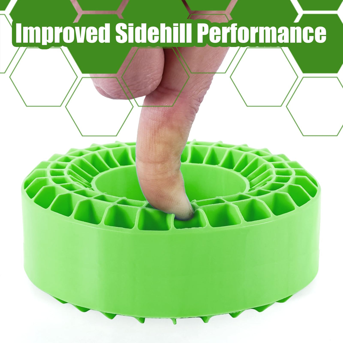 INJORA sidewall-support foam detail reinforces tire shape.