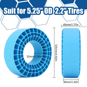 INJORA blue insert enhances traction and grip on challenging terrain.