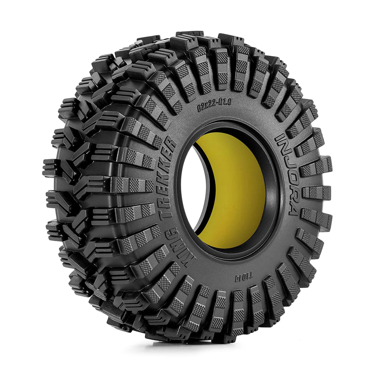 INJORA silicone inserts provide sidewall support during tough rides.