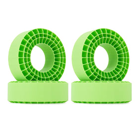 INJORA green soft silicone tire insert for 132-134mm tires enhances stability.