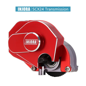 INJORA steel 0.3 mod gear set with 51T-19T improves wear resistance.