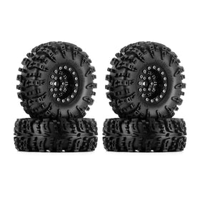 INJORA Swamp Claw 1-3in tire set delivers improved traction on rugged off-road trails.