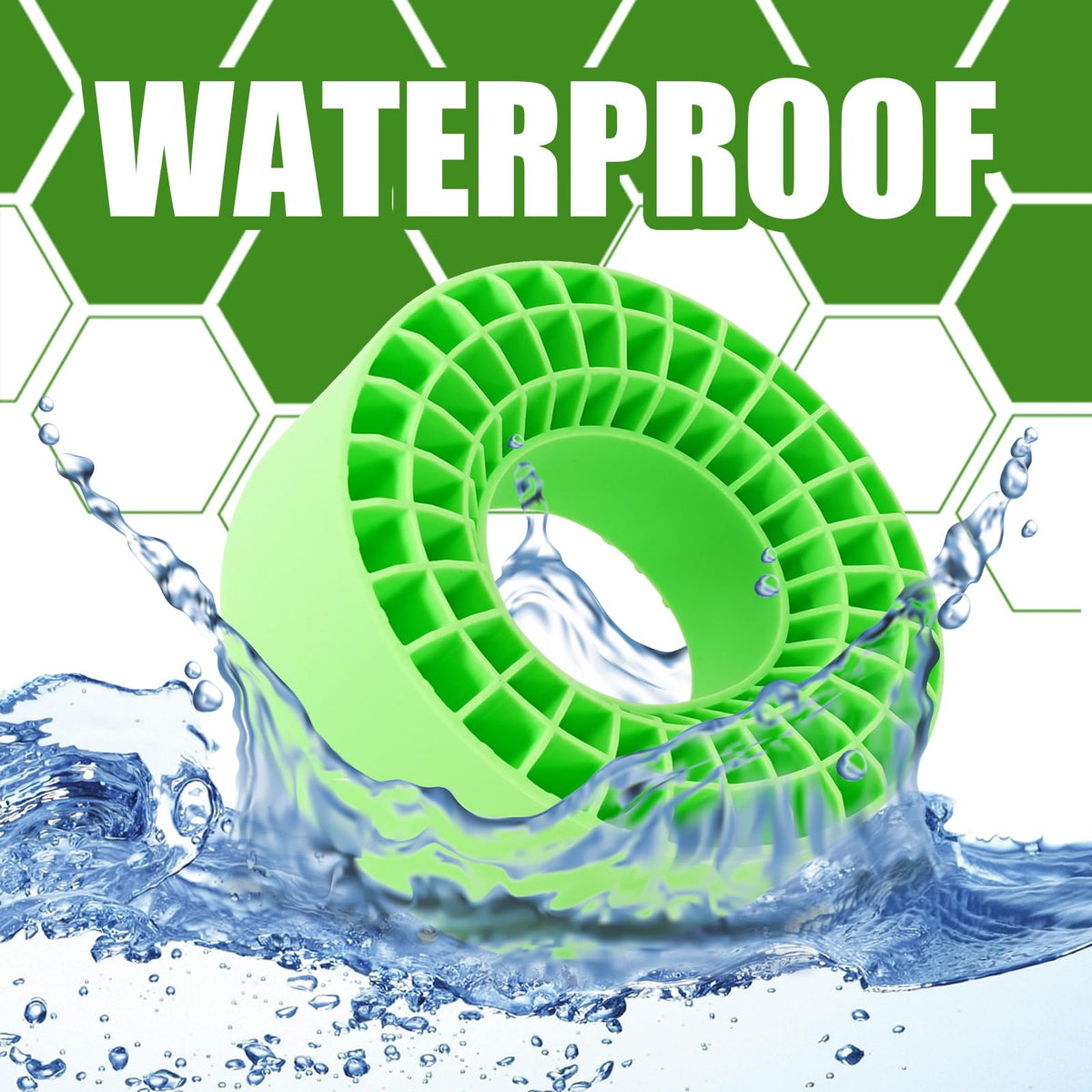 INJORA traction-boosting foam improves grip on rugged surfaces.