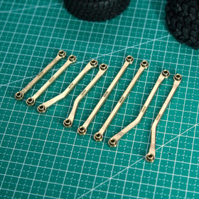 INJORA brass high clearance chassis links set compatibility guide confirms TRX4M Defender Bronco fitment