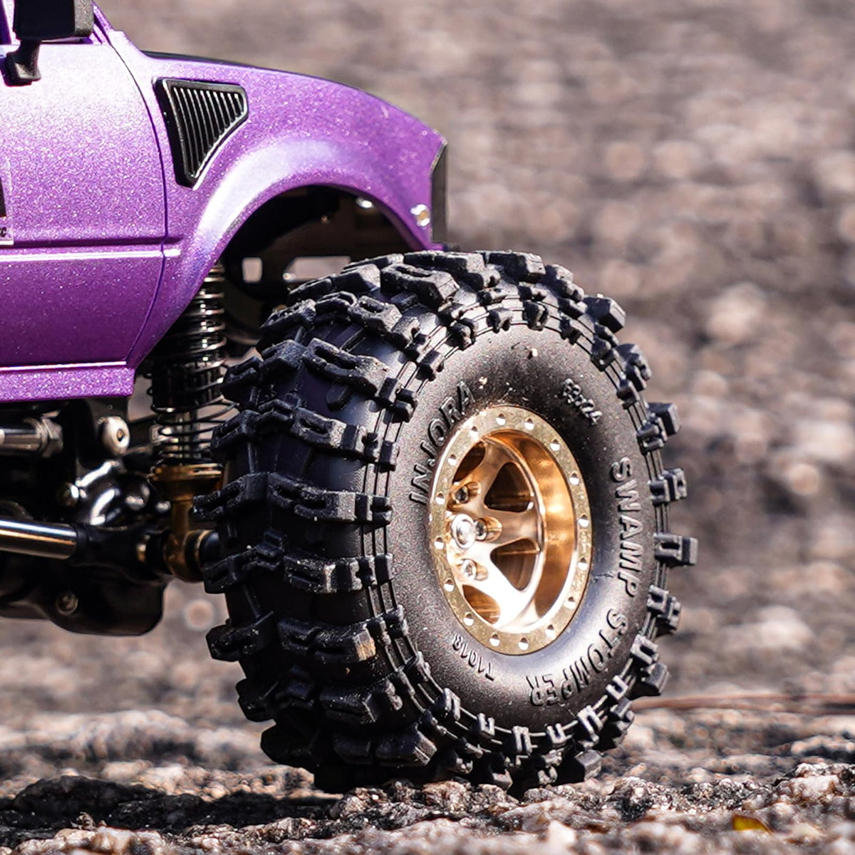 INJORA W1011 beadlock wheels upgrade for 1/24 and 1/18 models