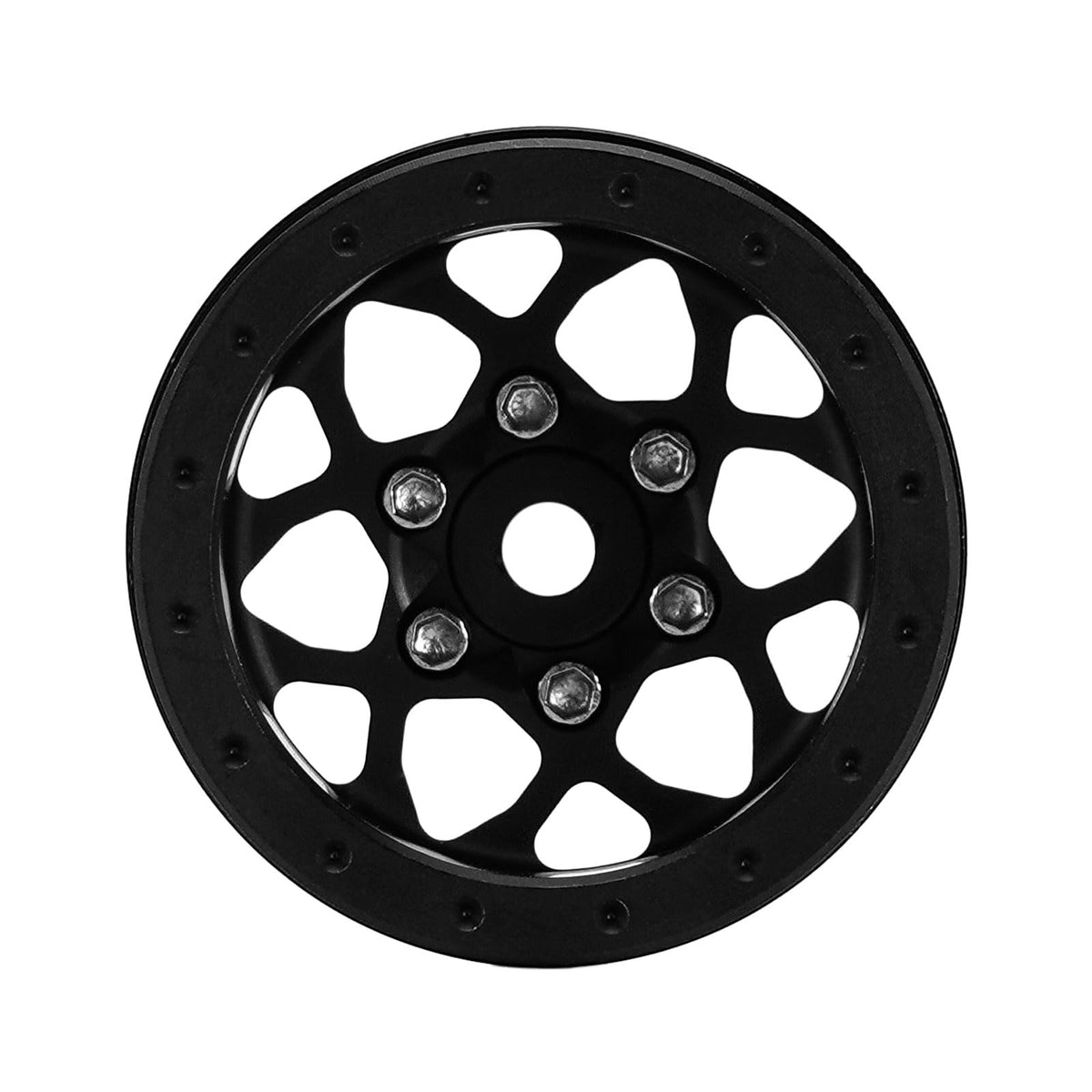 INJORA beadlock W1013 CNC-machined durability on rugged trails