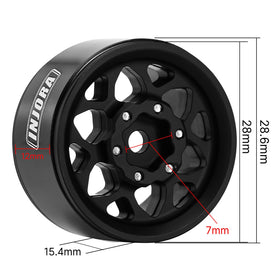 INJORA W1013 compatible with TRX4M and SCX24 crawlers