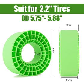 INJORA silicone foam is waterproof and temperature resistant.