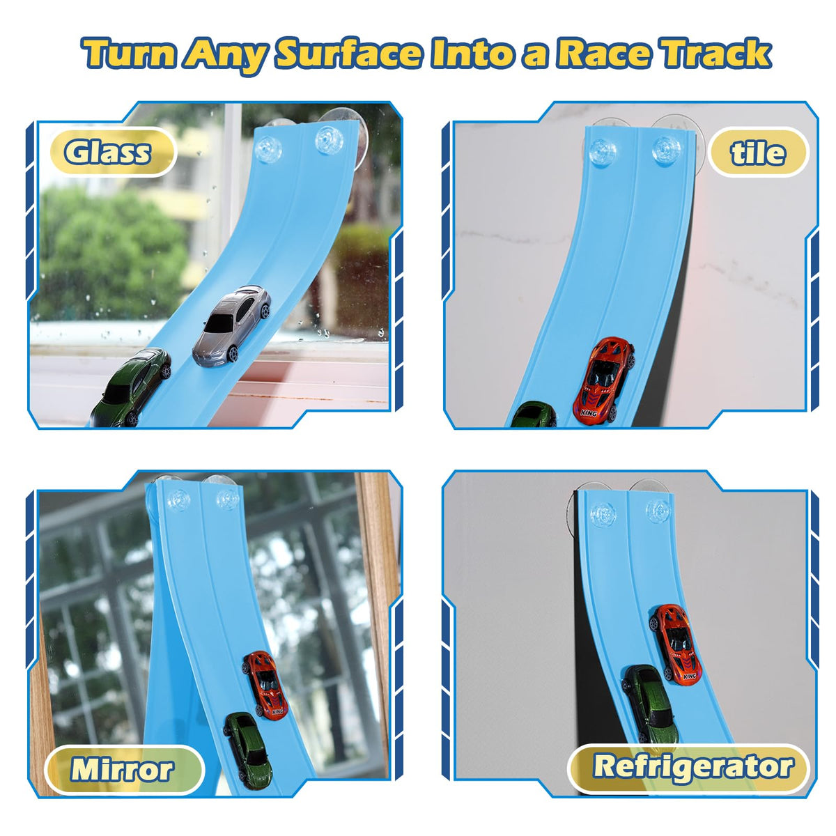 INKZOO compatible with 1/64 scale diecast cars expands play options
