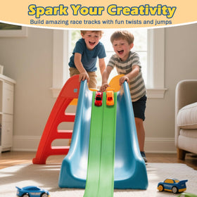 INKZOO Upgrade Flex Track compatible with 1/64 diecast cars for versatile play.
