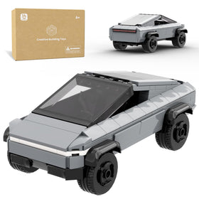 Inmygene cyber-themed off-road truck with rolling wheels for interactive play.
