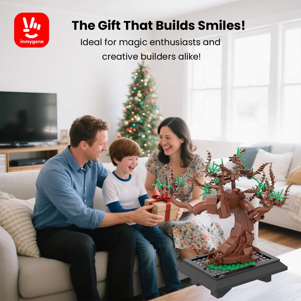Inmygene Willow Tree Bonsai Building Set escape car sparks imaginative play.