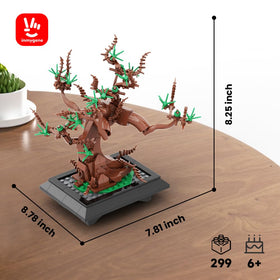 Inmygene Willow Tree Bonsai Building Set packaging hints at a ready-to-build experience.