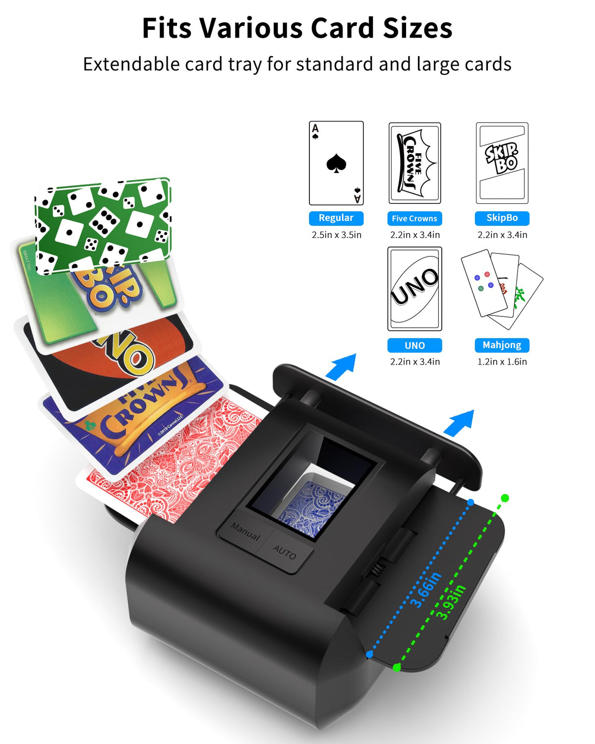 INNCNN semi-auto shuffle mode allows manual start and stop