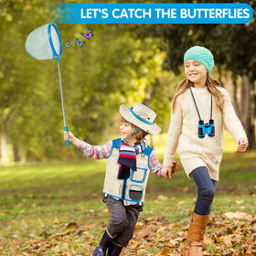 INNOCHEER Butterfly net for catching fluttering insects during hands-on play