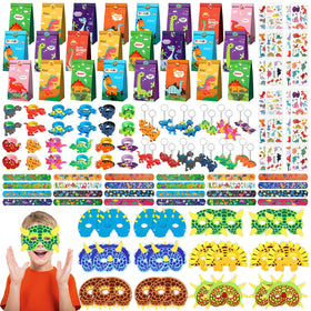INNOCHEER dinosaur party favors 24-pack for kid-friendly gift bags and birthday fun