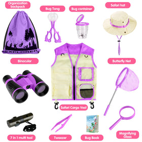 INNOCHEER Explorer Kit bug book helps identify insects and learn basics.