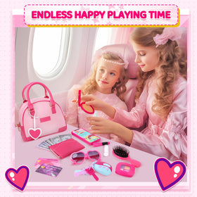 INNOCHEER fashion dress-up purse for stylish pretend outings