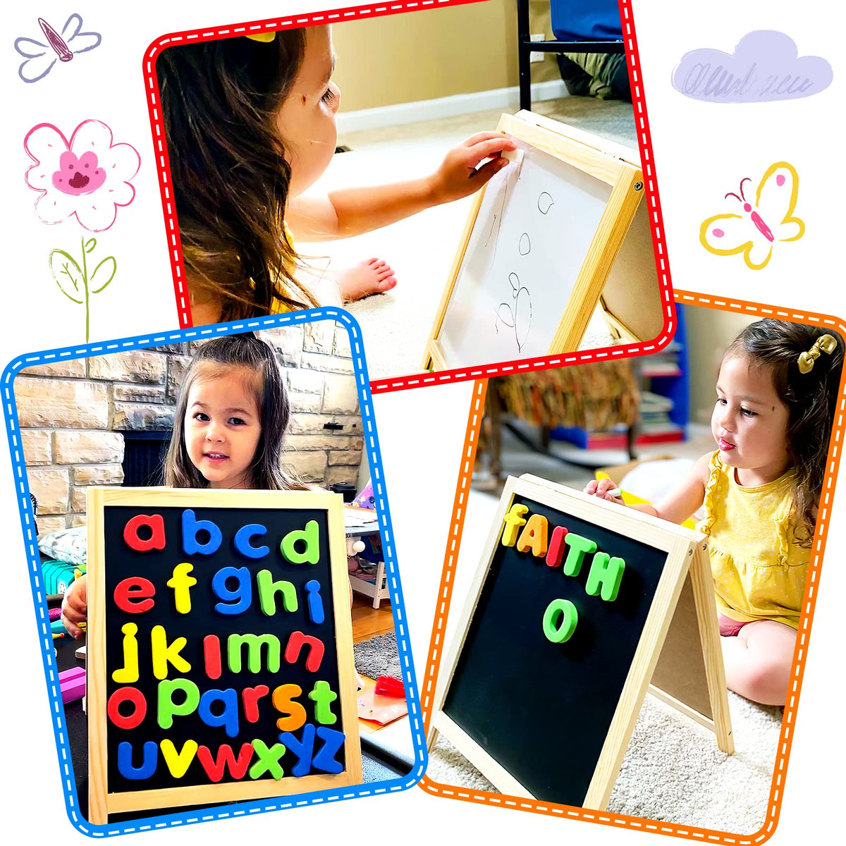 INNOCHEER gift-ready magnet board, ideal for creative play on holidays.