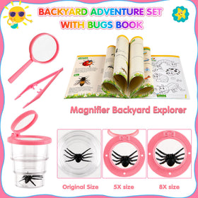 INNOCHEER bug book illustrated insects and life cycles