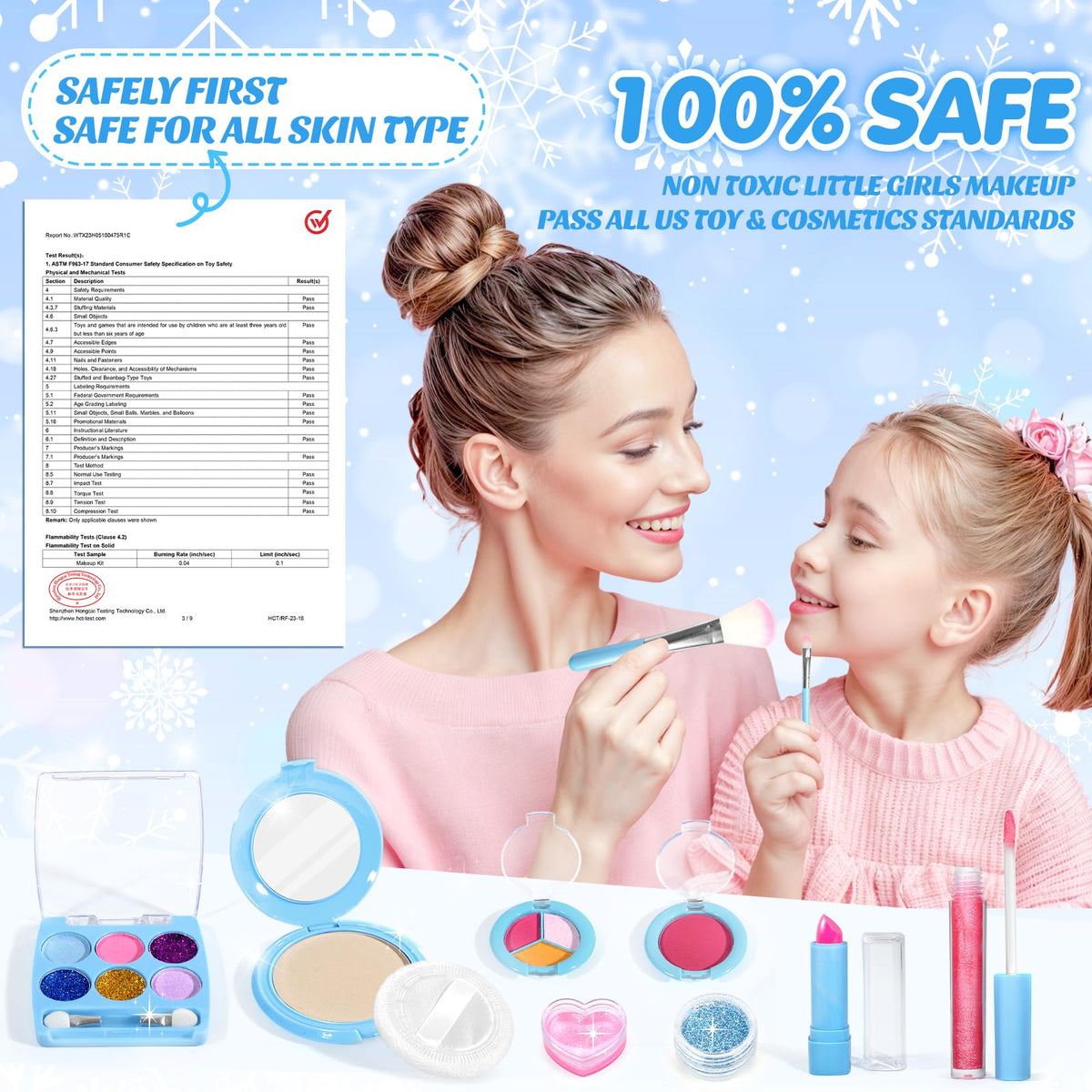 INNOCHEER makeup kit necklace accessory for dress-up