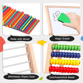 INNOCHEER math charts included to guide arithmetic and pattern recognition.