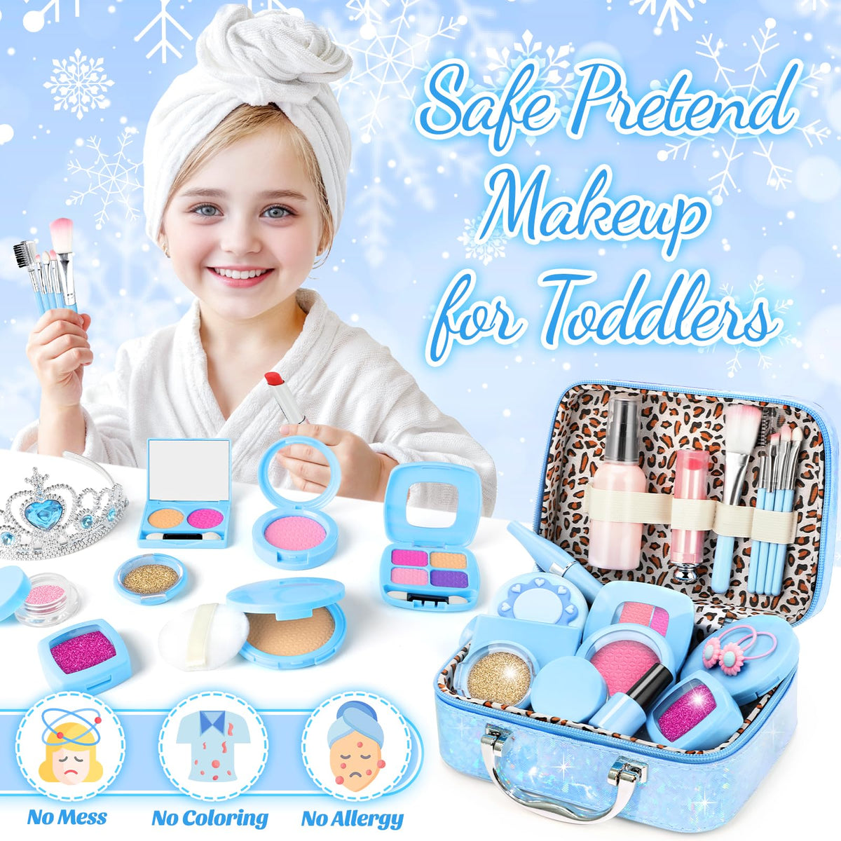 INNOCHEER nail polish looks realistic while staying kid-safe for pretend manicures