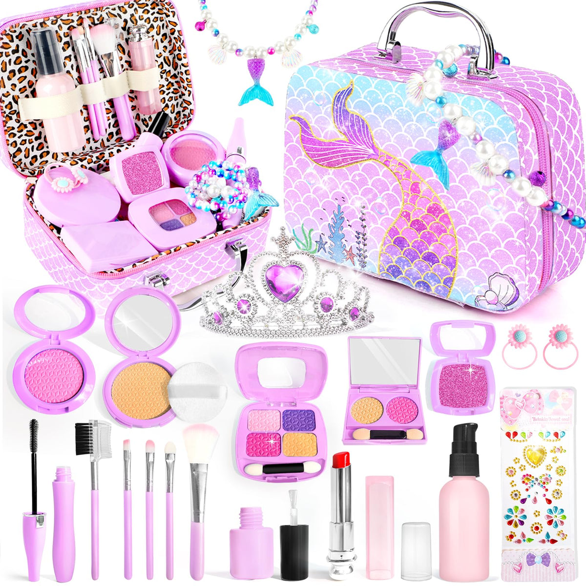 INNOCHEER cosmetic case for toddlers, safe and colorful for imaginative play