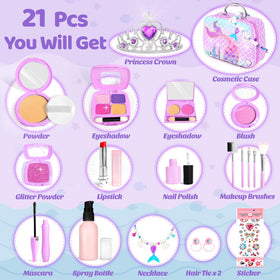 INNOCHEER lipstick and nail polish for creative pretend glam moments