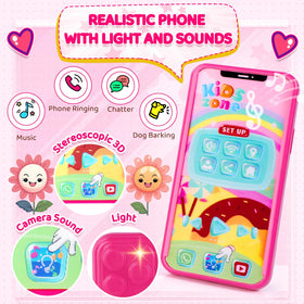 INNOCHEER pretend makeup set silicone for mess-free play
