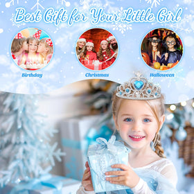 INNOCHEER princess crown highlights Frozen-themed pretend play moments