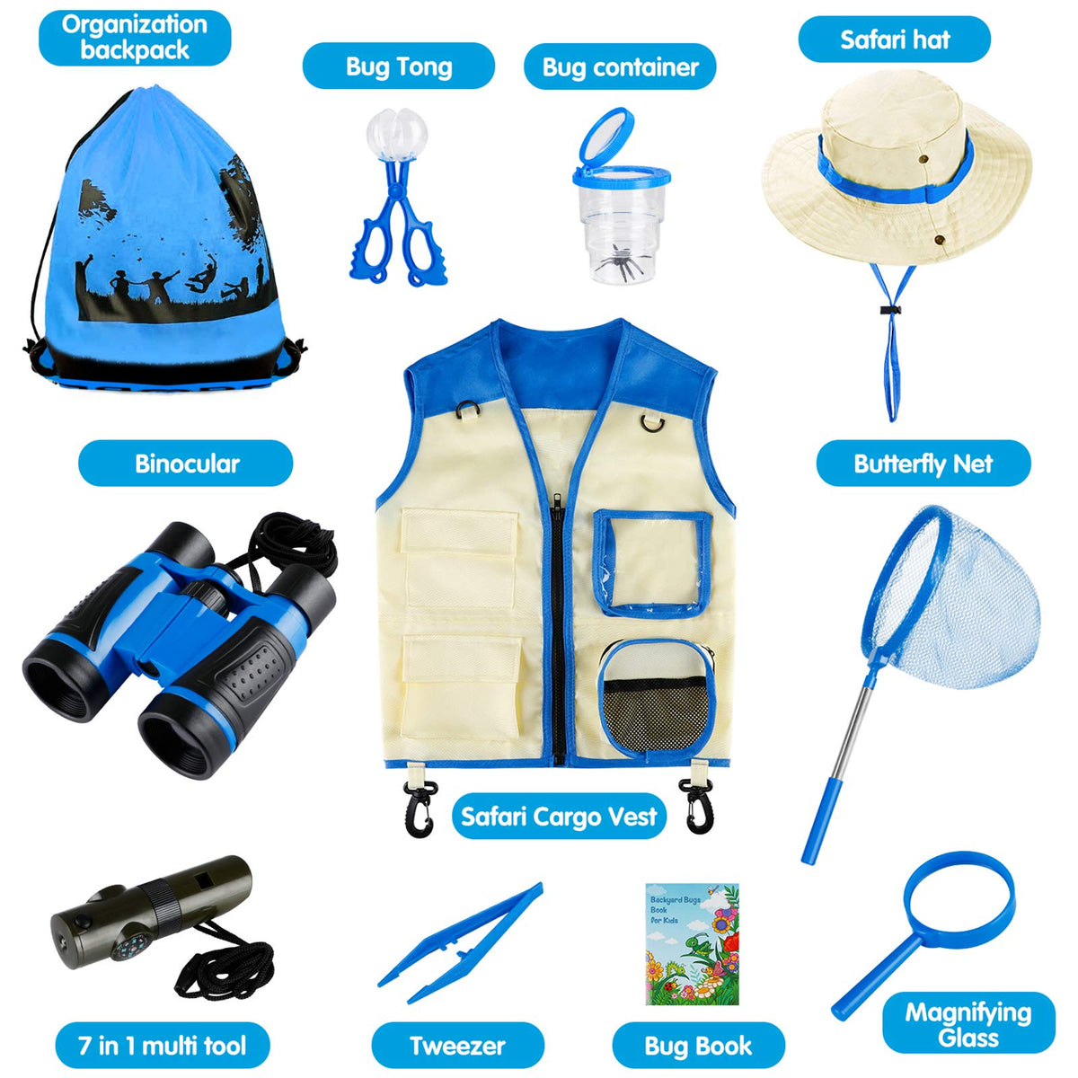 INNOCHEER Safari costume for kids boosts imaginative outdoor play