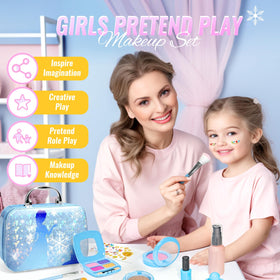 INNOCHEER spray bottle and mascara wand for realistic pretend routines