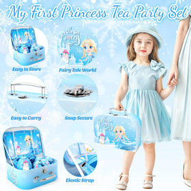 INNOCHEER serving tray helps keep tea time tidy for little hosts