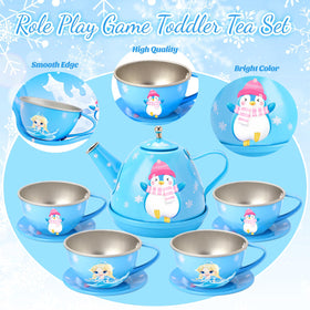 INNOCHEER teacups set enables sharing during pretend tea time