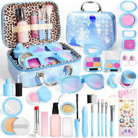 INNOCHEER toddler makeup kit case showing pretend makeup for imaginative play